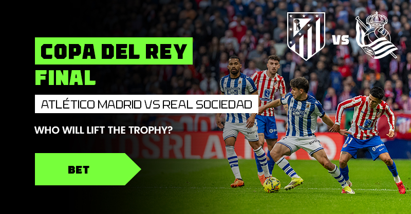 Vegas.hu promóciós kép a Copa del Rey témájú ajánlatról