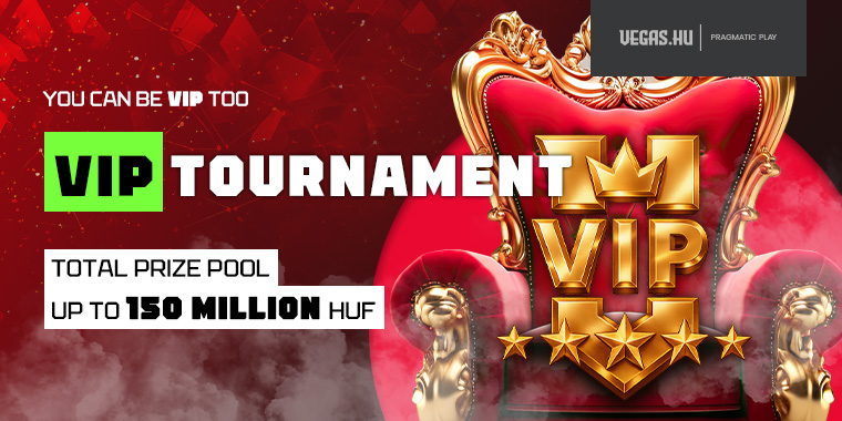 Vegas.hu VIP verseny promóciós kép, amely a jutalomgyűjtést szemlélteti