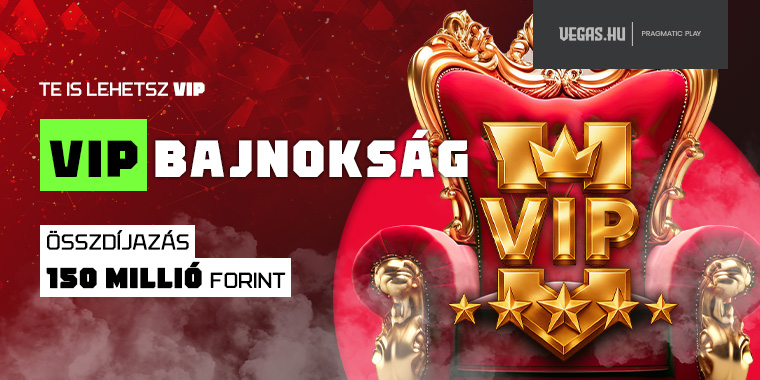 Vegas.hu VIP torna promóció